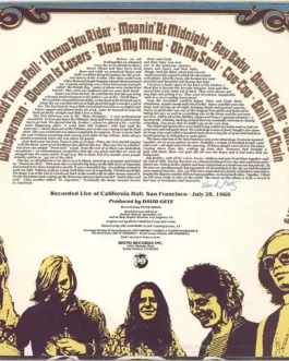 Big Brother & The Holding Company Live